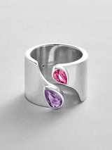 BaubleBar Light Amethyst|Rose -
Personalized crystal ring