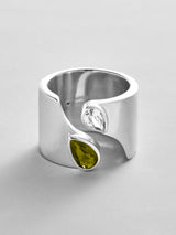 BaubleBar Peridot|Crystal -
Personalized crystal ring