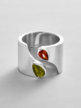 BaubleBar Peridot|Garnet -
Personalized crystal ring