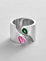 BaubleBar Rose|Emerald -
Personalized crystal ring