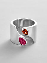 BaubleBar Ruby|Garnet -
Personalized crystal ring