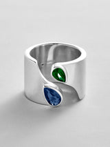 BaubleBar Sapphire|Emerald -
Personalized crystal ring