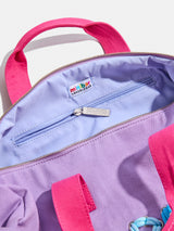 BaubleBar Thready to Go Kids' Custom Duffle - Lilac/Blue Multi -
Children's day bag