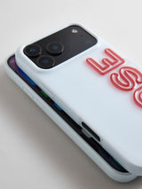BaubleBar Fine Line Custom iPhone Case - Baby Blue/Red -
Custom Phone Case