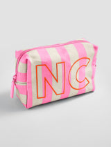 BaubleBar Striped Take It Away Custom Storage Pouch - Custom Flamingo -
Jewelry Storage Pouch