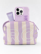 BaubleBar Striped Take It Away Custom Storage Pouch - Custom Wisteria -
Jewelry Storage Pouch