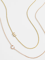 BaubleBar Maya Brenner Asymmetrical Custom Initial Necklace - Single Letter - 
    Enjoy 20% off - This Week Only
  
