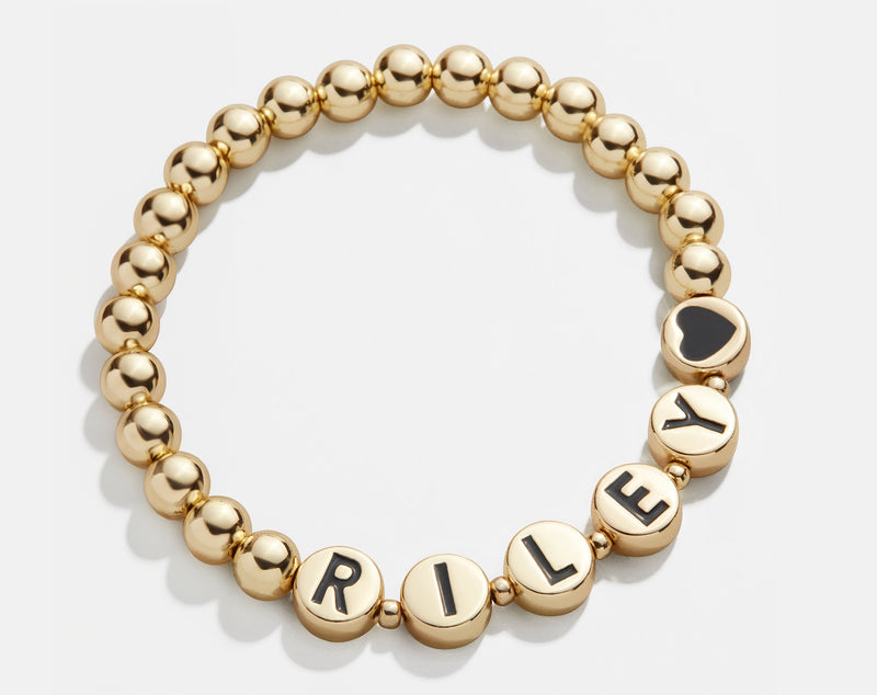 BaubleBar Disc Pisa Custom Bracelet - Black - 
    Get Gifting Early: 20% Off Custom