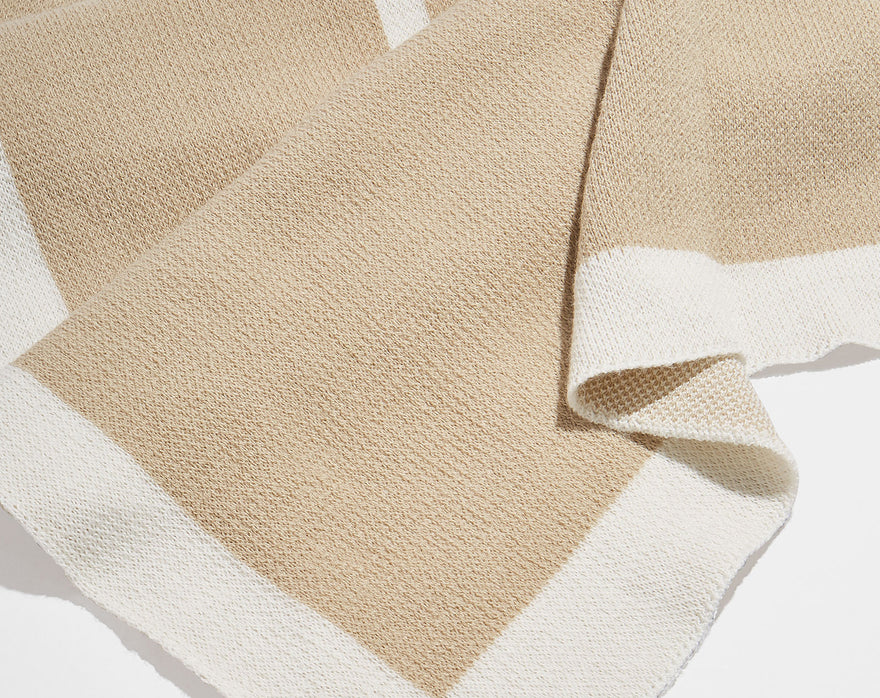 Spell It Out Custom Blanket - Natural/Beige