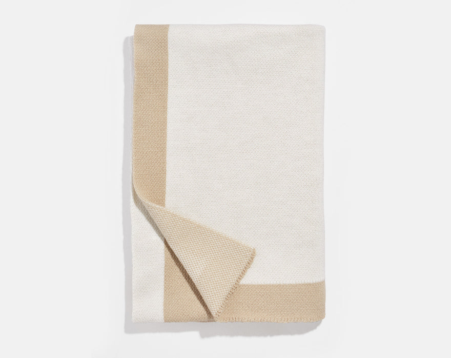 Spell It Out Custom Blanket - Natural/Beige