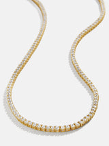 BaubleBar 18K Gold Bennett Classic Tennis Necklace - 18K Gold Plated Sterling Silver -
Black Friday Deal