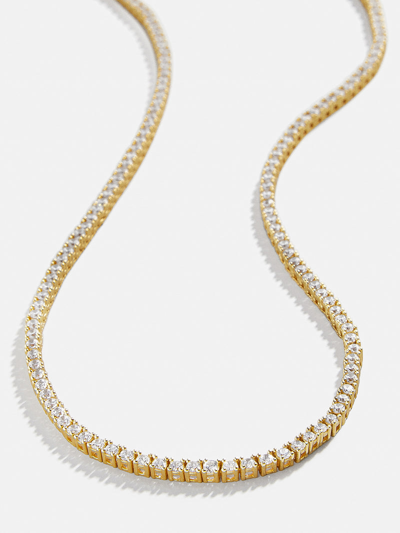 BaubleBar Bennett 18K Gold Tennis Necklace - 18K Gold Plated Sterling Silver - 
    Enjoy 20% Off Necklaces – For a Limited Time
  
