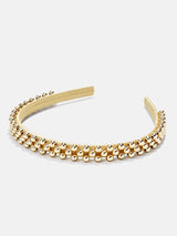 BaubleBar Pisa Please Kids’ Headband - Gold -
Gold headband with beads