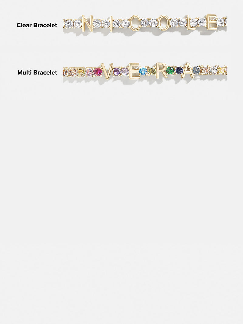 BaubleBar Custom Tennis Bracelet - 
    Customizable bracelet - available in two colors
  
