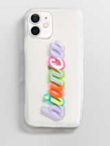 BaubleBar Color Me Happy Custom iPhone Case - Clear/Multi -
Custom Phone Case
