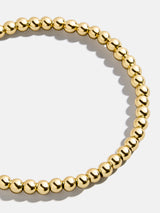 BaubleBar 4MM - 
    Gold beaded bracelet