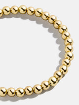 BaubleBar 5MM - 
    Gold beaded bracelet