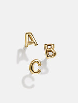BaubleBar 18K Gold Single Initial Earring - Classic Initial -
18K gold plated sterling silver