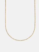 BaubleBar Stephanie 18K Gold Necklace - Gold -
18K gold plated sterling silver