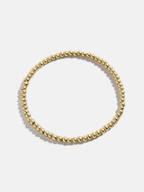 BaubleBar 3MM - 
    Gold beaded bracelet