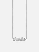 BaubleBar Sterling Silver. Pavé Cubic Zirconia Stones - 
    Get Gifting Early: 20% Off Custom