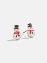 BaubleBar Snowman Stud Earrings - Snowman -
Holiday earrings