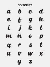 BaubleBar 18K Gold Custom Nameplate Necklace - 3D Script -
It's Black Friday Week: Enjoy 20% off.