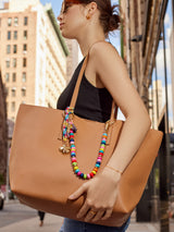 BaubleBar Flying Colors Bag Charm - Gold/Multi - 
    Multicolored beaded bag charm