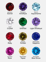 BaubleBar Gold Etched Bezel Custom Birthstone Ring - Crystal -
Enjoy 20% Off Custom Jewelry