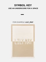 BaubleBar Down The Line Custom Blanket - Beige/White - 
    Get Gifting Early: 20% Off Custom