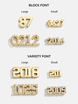 BaubleBar 18K Gold Block Font Custom Number Bracelet - Block Font Numbers -
It's Black Friday Week: Enjoy 20% off.