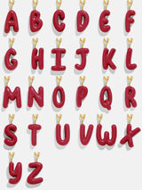 BaubleBar Mini Bubble Initial Enamel Necklace - Dark Red -
It's Black Friday Week: Enjoy 20% off.