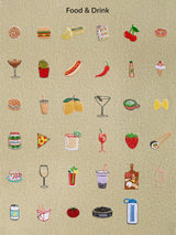 BaubleBar Beige -
Hand select 6 icons to personalize your tote