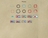 BaubleBar Beige -
Hand select 5 icons to personalize your tote
