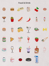 BaubleBar Natural -
Hand select 6 icons to personalize your tote