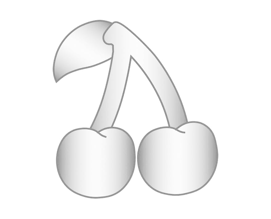 Mini Cherry Icon - Silver