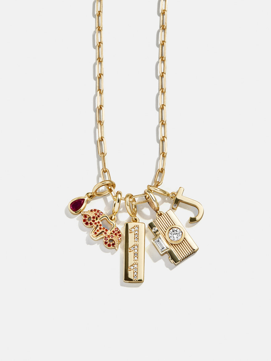 Pavé Zodiac Cluster Charm - Aries