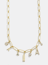 BaubleBar Spaced Custom Charm Necklace - Spaced Charm Necklace - 
    Get Gifting Early: 20% Off Custom