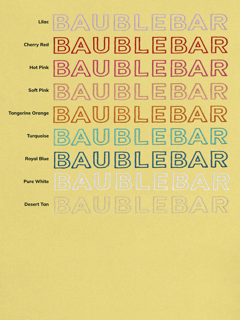 BaubleBar Custom Alpha Tote - Butter Yellow -
Get Gifting Early: 20% Off Custom Totes