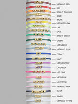BaubleBar Custom Cord Bracelet - Dark Green - 
    Customizable bracelet
  
