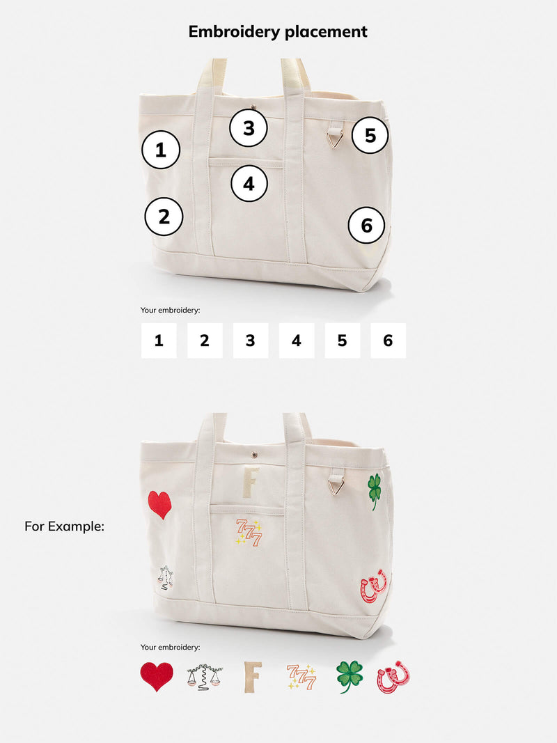 BaubleBar Natural -
Get Gifting Early: 20% Off Custom Totes