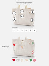 BaubleBar Large Custom Icon Tote - Large - 
    Get Gifting Early: 20% Off Custom