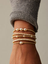 BaubleBar Pearl Stretch Bracelet - 3 Pearls -
Stocking Stuffer Deal