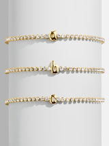 BaubleBar -
Adjustable bracelet with glass stones