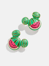 BaubleBar Mickey Mouse Disney Watermelon Earrings - Pink - 
    Disney watermelon earrings
  
