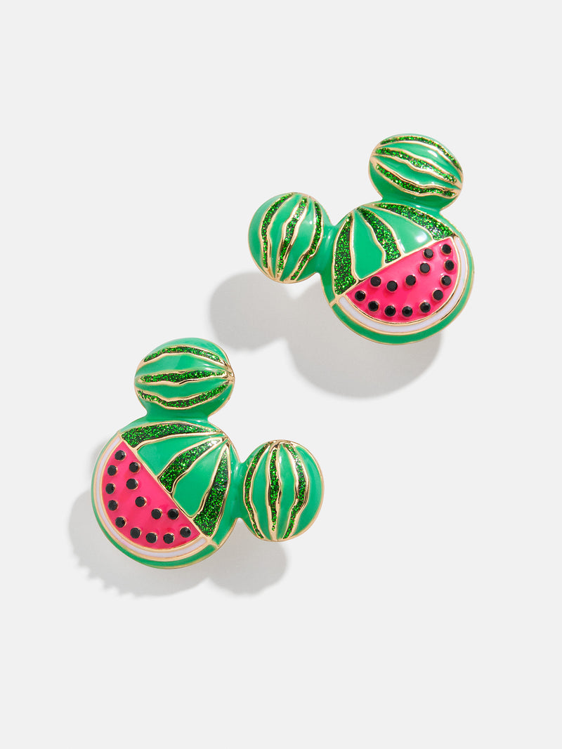 BaubleBar Mickey Mouse Disney Watermelon Earrings - Pink - 
    Disney watermelon earrings
  
