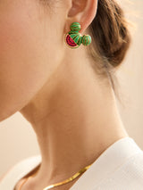 BaubleBar Mickey Mouse Disney Watermelon Earrings - Pink - 
    Disney watermelon earrings
  
