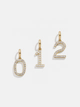 BaubleBar Pavé Number Cluster Charm - 0 -
20% Off Custom: Early Black Friday Access