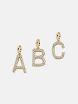 BaubleBar Pavé Initial Cluster Charm - A -
20% Off Custom: Early Black Friday Access