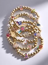 BaubleBar MLB Pisa Charm Bracelet - New York Yankees -
MLB beaded charm bracelet